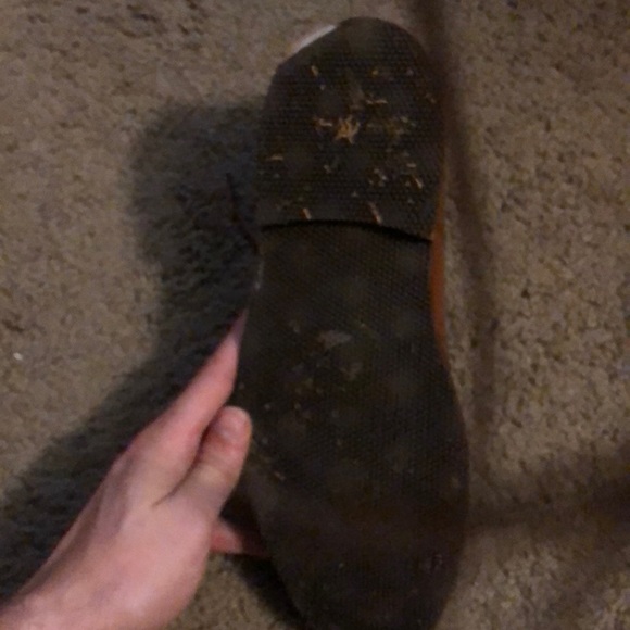 Sebago tan Brattle oxfords in 9.5 - Picture 4 of 6